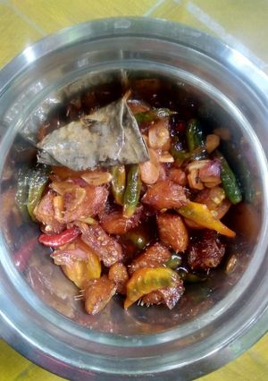 Foto resep Ikan asin masak asam
