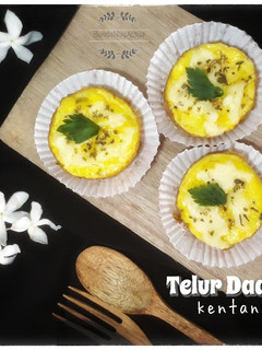 Foto resep Telur Dadar Kentang