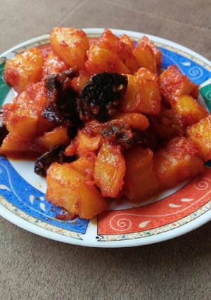 Foto resep Sambel goreng kentang