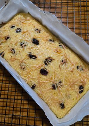 Foto resep Cranberry cheese cake #keto
