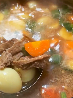 Foto resep Semur Daging Sapi Telur Puyuh Kuah Segar