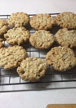 A picture of Val’s biscuits #mycookbook.