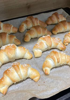 Növényi tejes kifli recept fotója