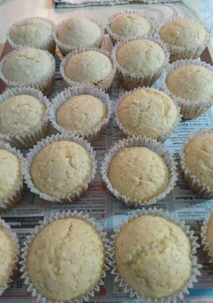 Una foto de Cupcakes de avena y limón