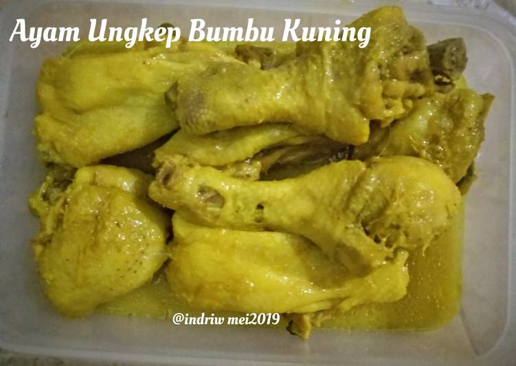 Resep Ayam Ungkep Bumbu Kuning Anti Gagal