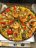 Paella a la valenciana con toques peruanos 🇵🇪