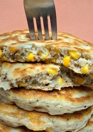 Una foto de Corn Pancake (Tortitas de Maíz)