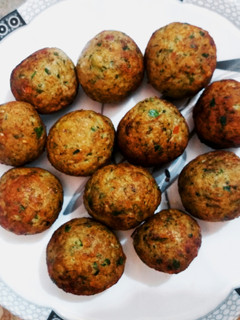 A picture of Chicken deep fried koftay.