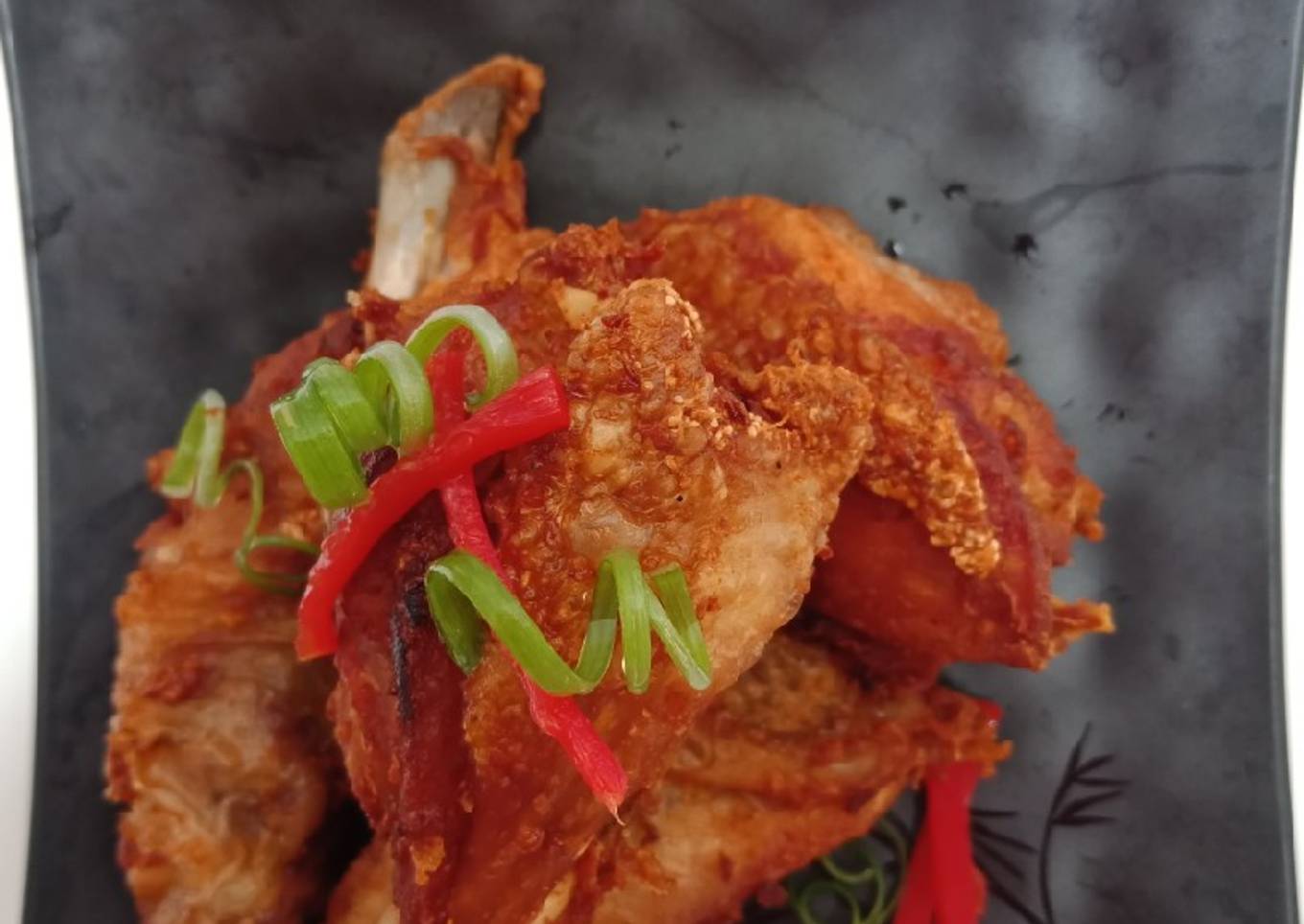 Ayam goreng belacan