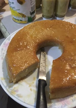 Una foto de Budín de pan
