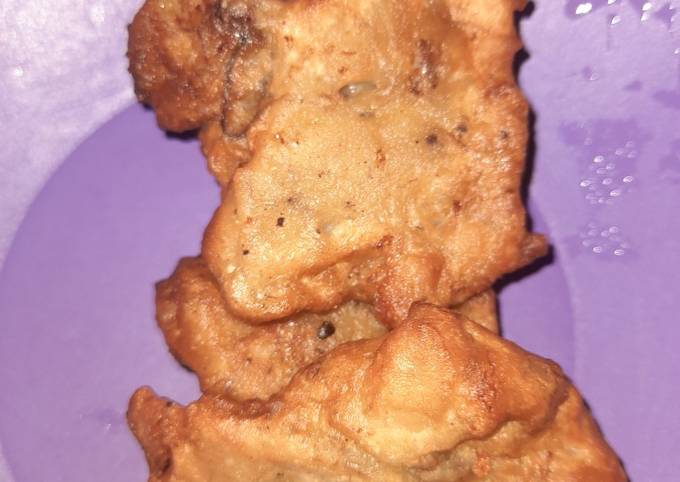 Pisang Goreng Almond