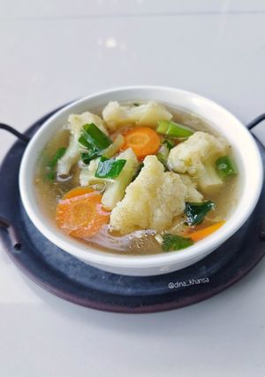 Foto resep Sop Bening Kembang Kol