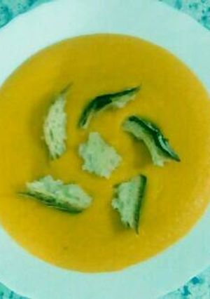 Una foto de Puré de zanahoria