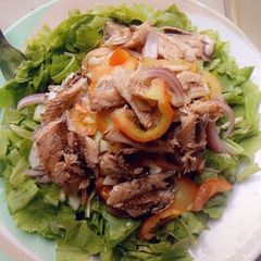 A picture of Fish salad.