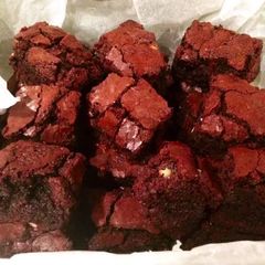 A picture of Chocolate brownies.