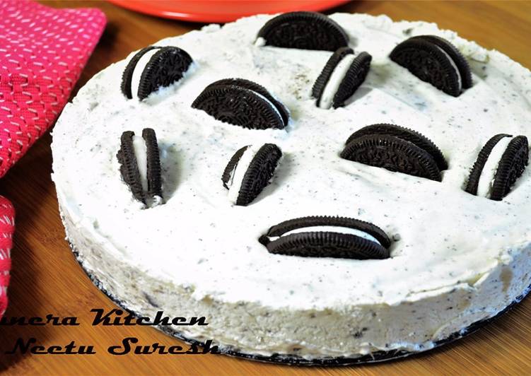 Simple Way to Prepare Super Quick Homemade No Bake Oreo Ice Cream Cake
