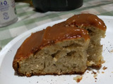 Bizcochuelo de banana y avena