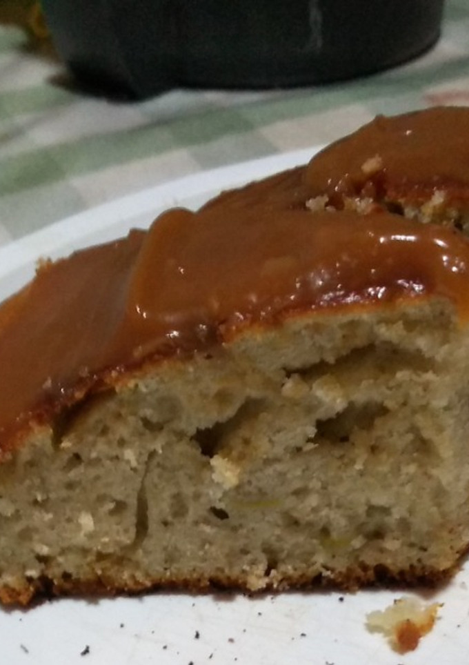 Una foto de Bizcochuelo de banana y avena
