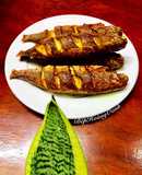 Cá Đỏ Muối Cà Ri Sả Chiên