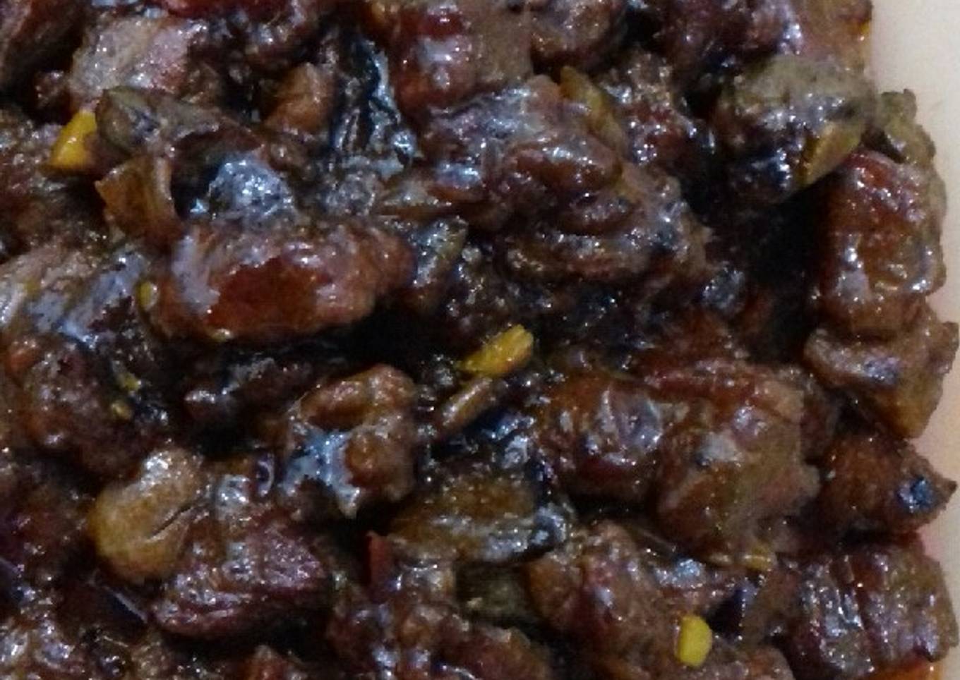 Sate goreng kecap