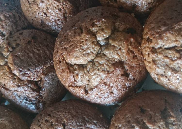 Comment Faire Des Muffins chocolat cÅ“ur chocolat