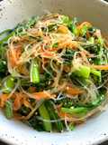Shungiku (Edible Chrysanthemum) & Harusame Namul