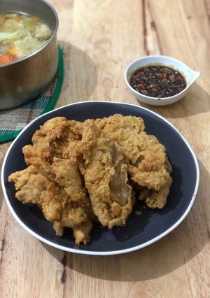 Foto resep Kulit ayam kentucky