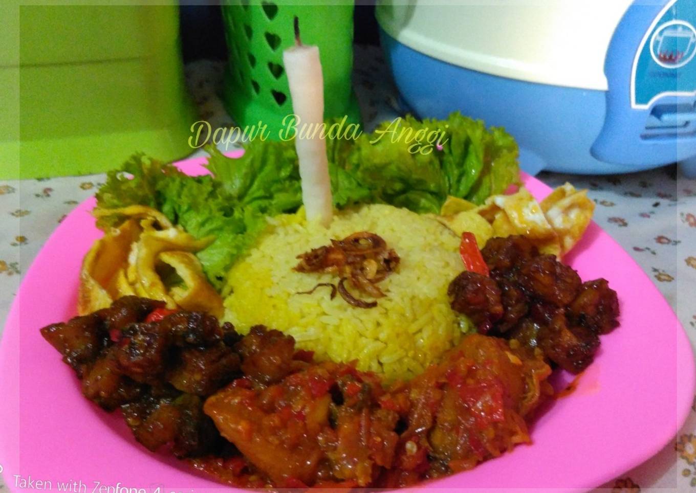 Ayam balado buat nasi kuning