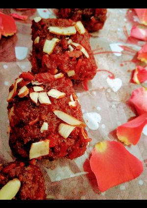 A picture of Carrot-Beetroot halwa by Akshata Surve.