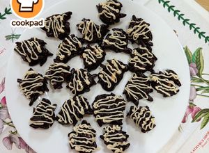 Gambar 👩‍🍳Dark Chocolate Almond Clusters