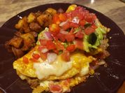 A picture of three for breakfast