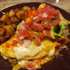 A picture of Fluffy Sausage Omelet.