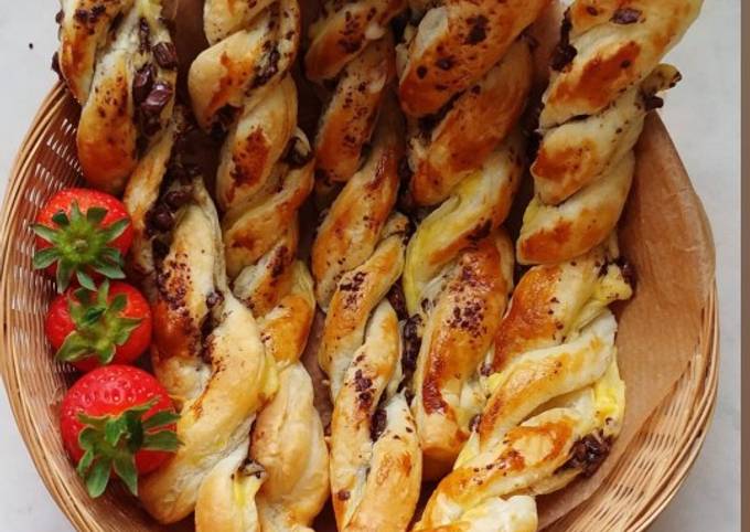 Recipe of Homemade Chocolate twists