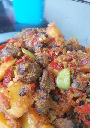 Foto resep Sambal Goreng Hati Pete