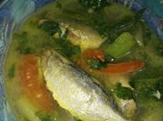 Gambar sup ikan kembung