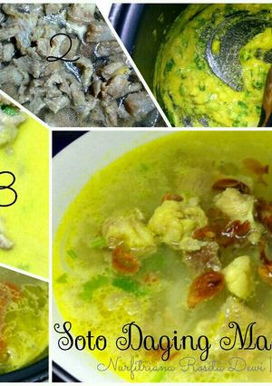 Foto resep Soto daging magic com