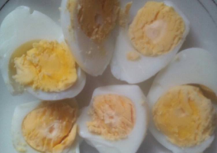 Boiled eggs(free range)