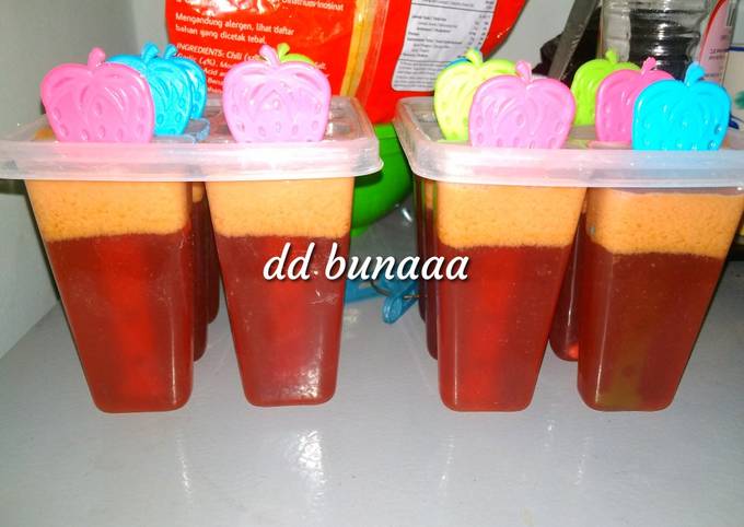 Pudding Agar Gula Merah