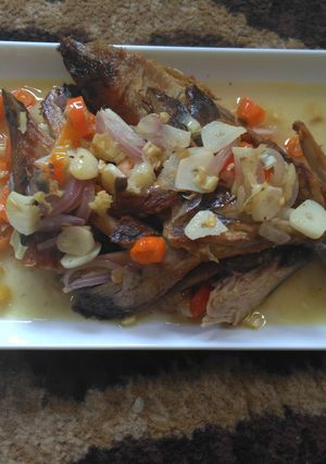 Foto resep Ikan tongkol sambal matah