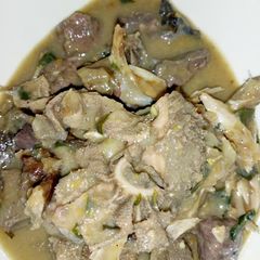 A picture of White Soup (Ofe Nsala).