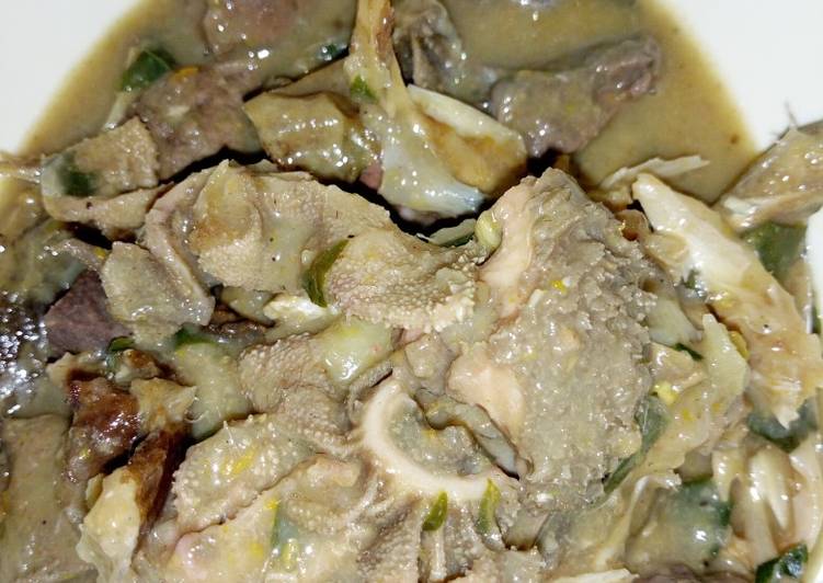 Easiest Way to Make Appetizing White Soup (Ofe Nsala)