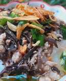 Bánh đúc thịt vai xay