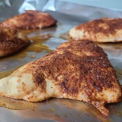 A picture of Hot and Sweet Chicken Breast.