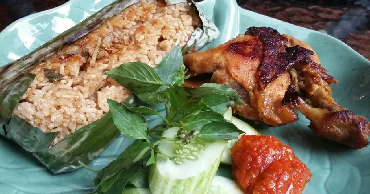 Resep Ayam Bakar Taliwang Plus Nasi Bakar Oleh Fitriana Titis Perdini