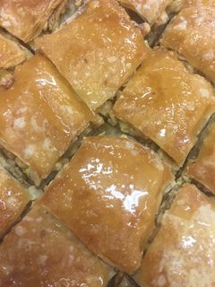 Una foto de Baklava