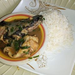 A picture of Catfish Pepper Soup.
