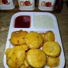 Potato Fritters A picture of Potato Fritters.
