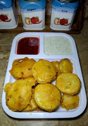 A picture of Potato Fritters.
