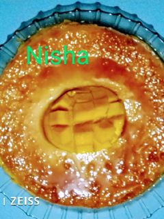 कैरेमल मैंगो ब्रेड पुडिंग (caramel mango bread pudding recipe in hindi) रेसिपी मुख्य फोटो