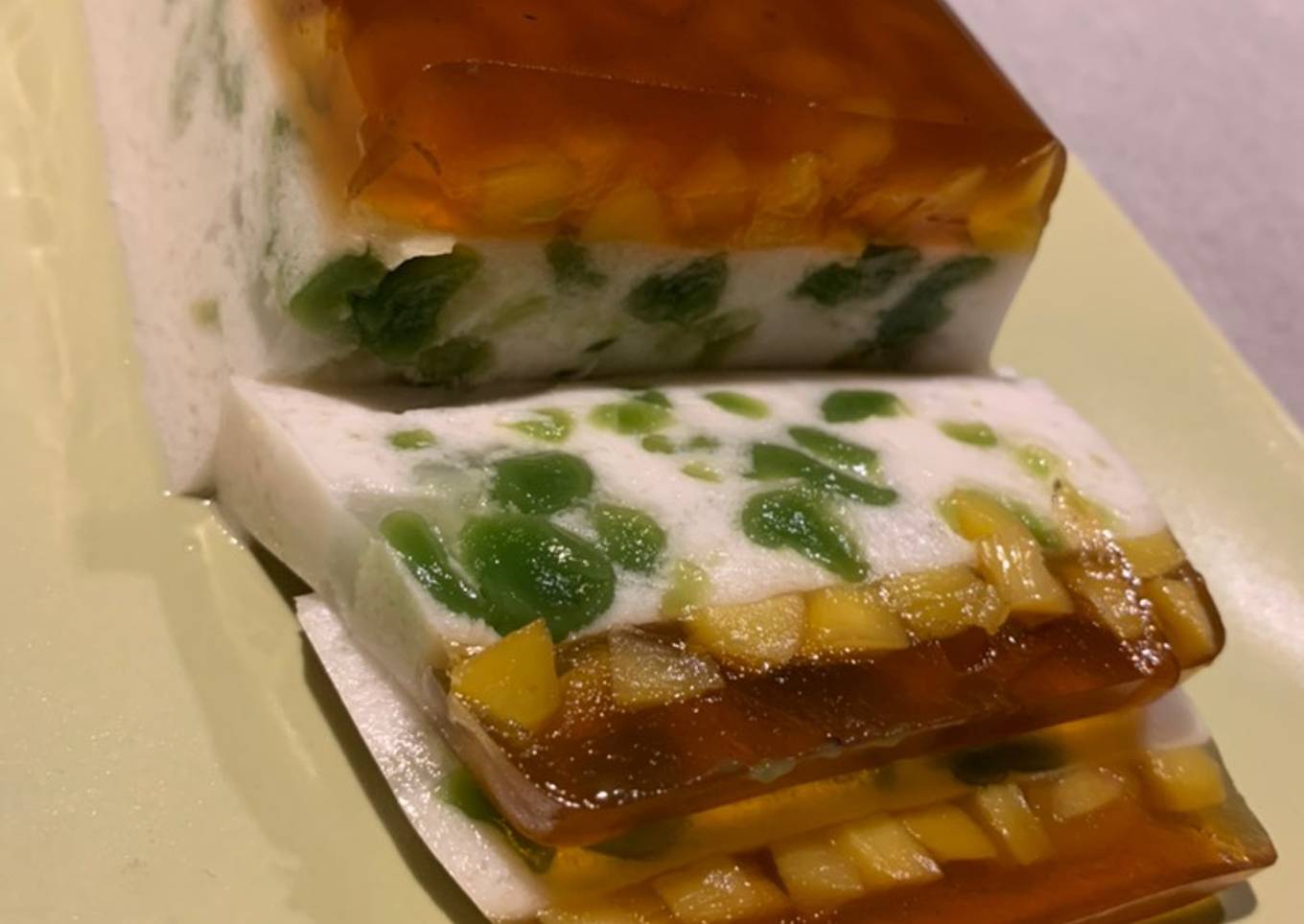 Pudding cendol / pudding dawet ayu